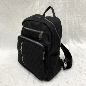 MOCHILA CASUAL RETANGULAR PRETA