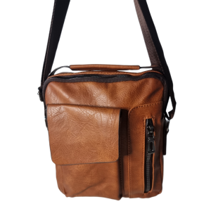 BOLSA UNISSEX COM ZIPER VARTICAL E FECHAMENTO A IMÃ